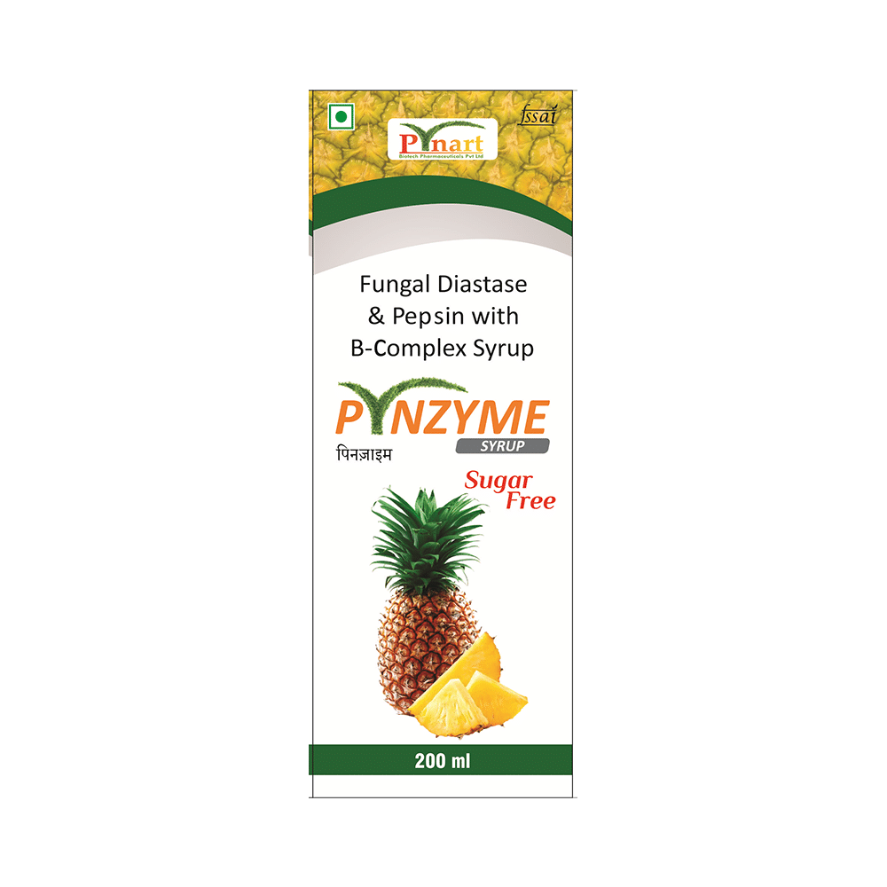 Pynzyme Syrup Sugar Free - Image 1