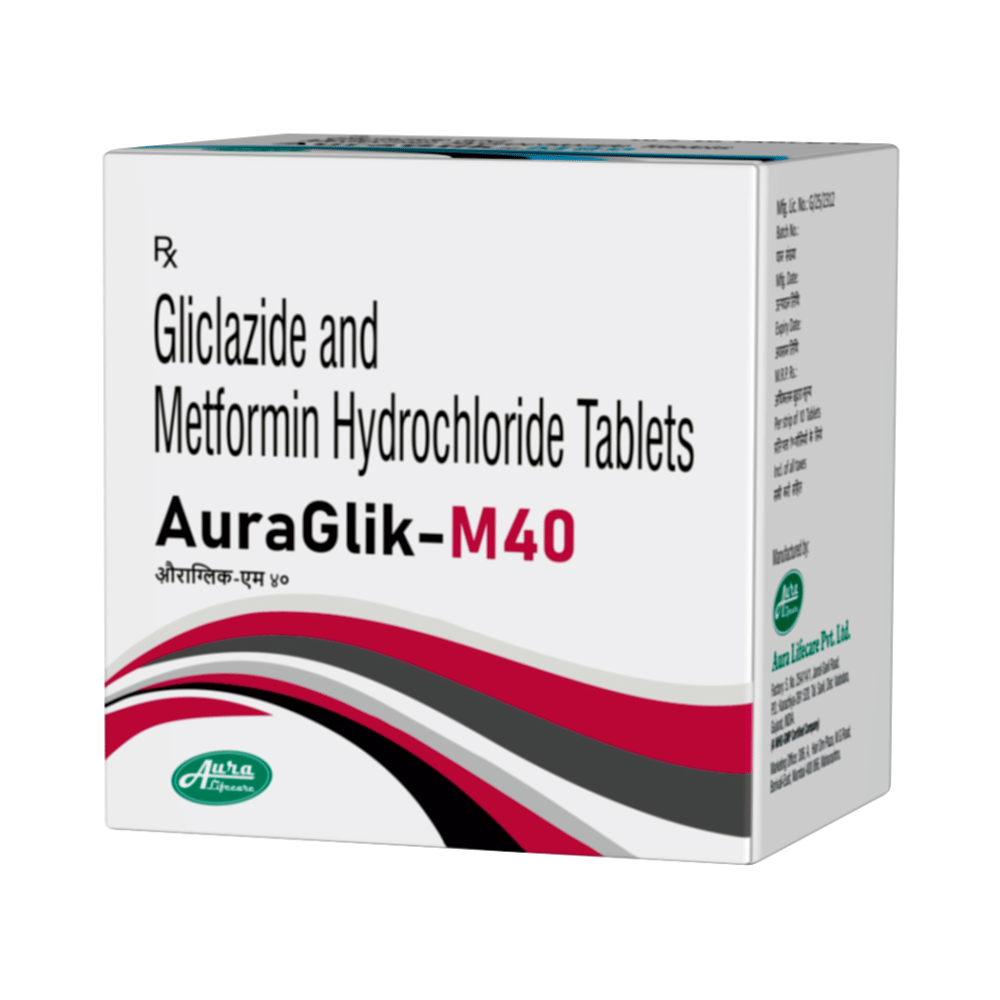 Auraglik-M40 Tablet
