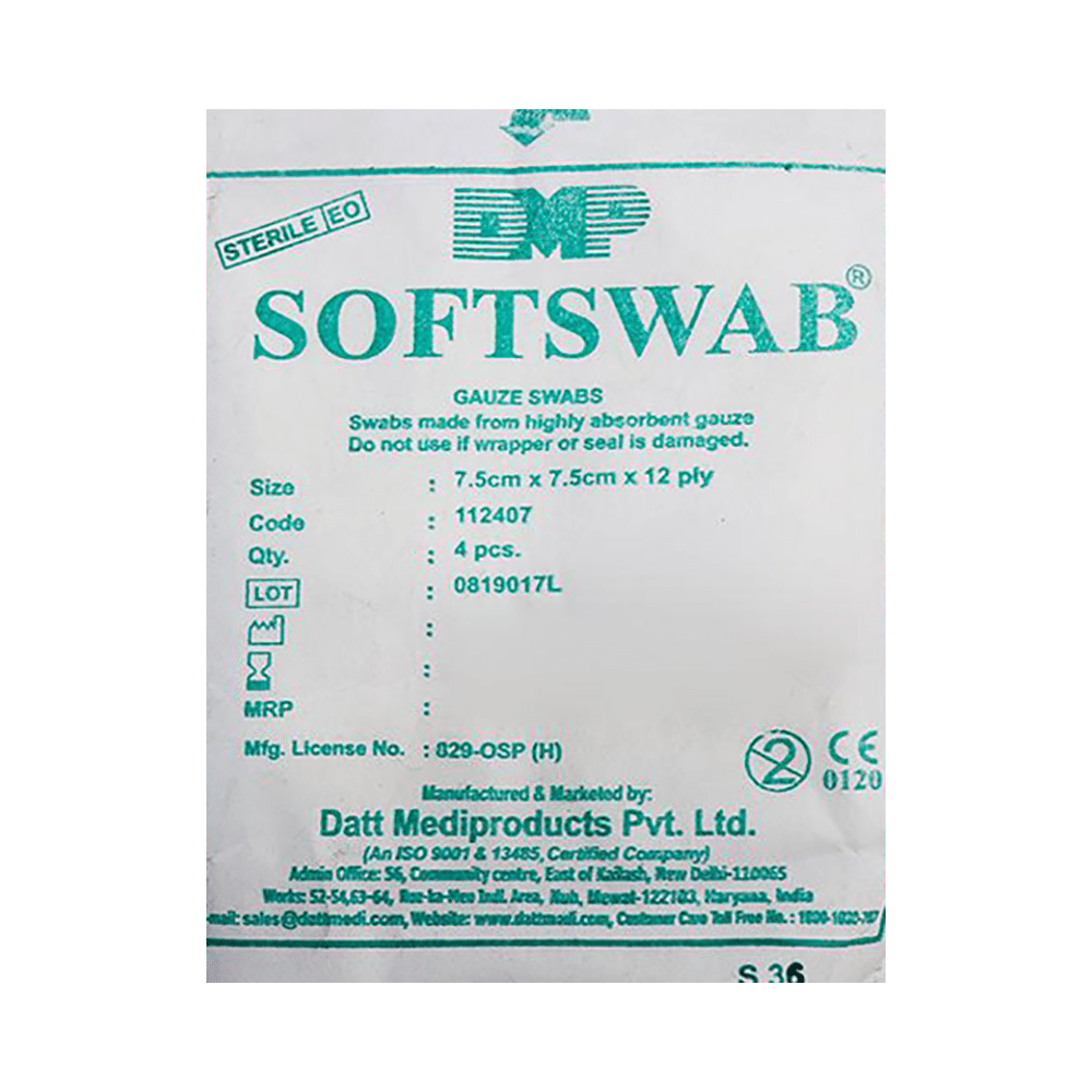 Softswab Gauze Swab 7.5cm x 7.5cm