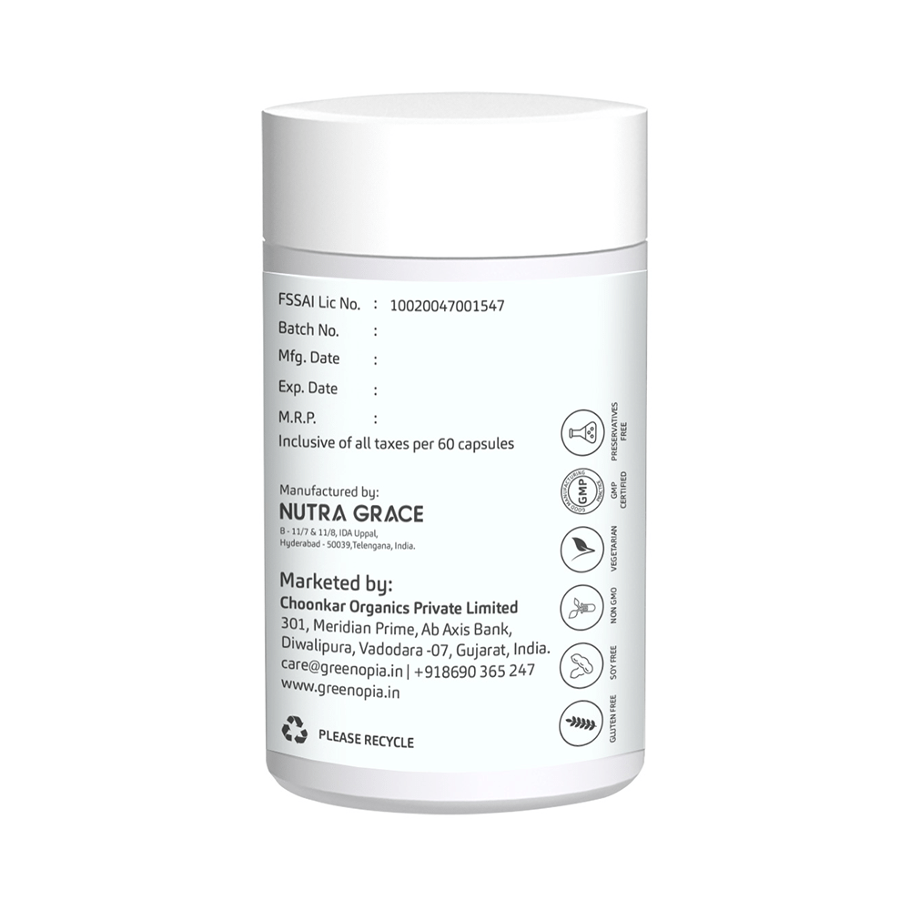 GreenOpia Naturals Coconut Oil 500mg Vegan Capsule - Image 3