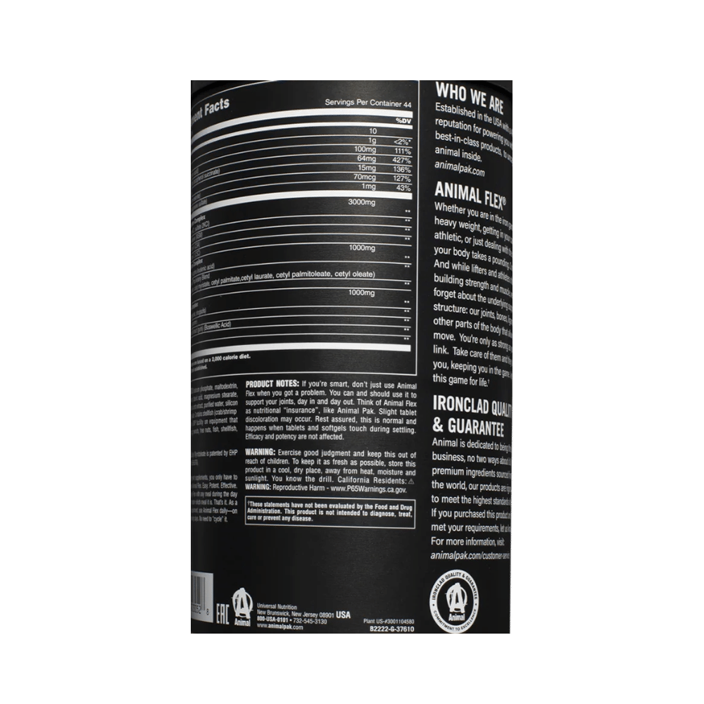 Universal Nutrition Animal Flex - Image 3