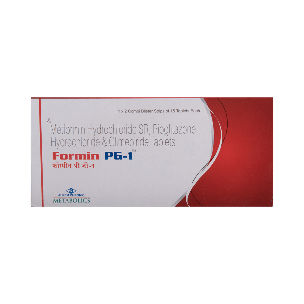 Formin PG 1 Tablet SR - Image 2