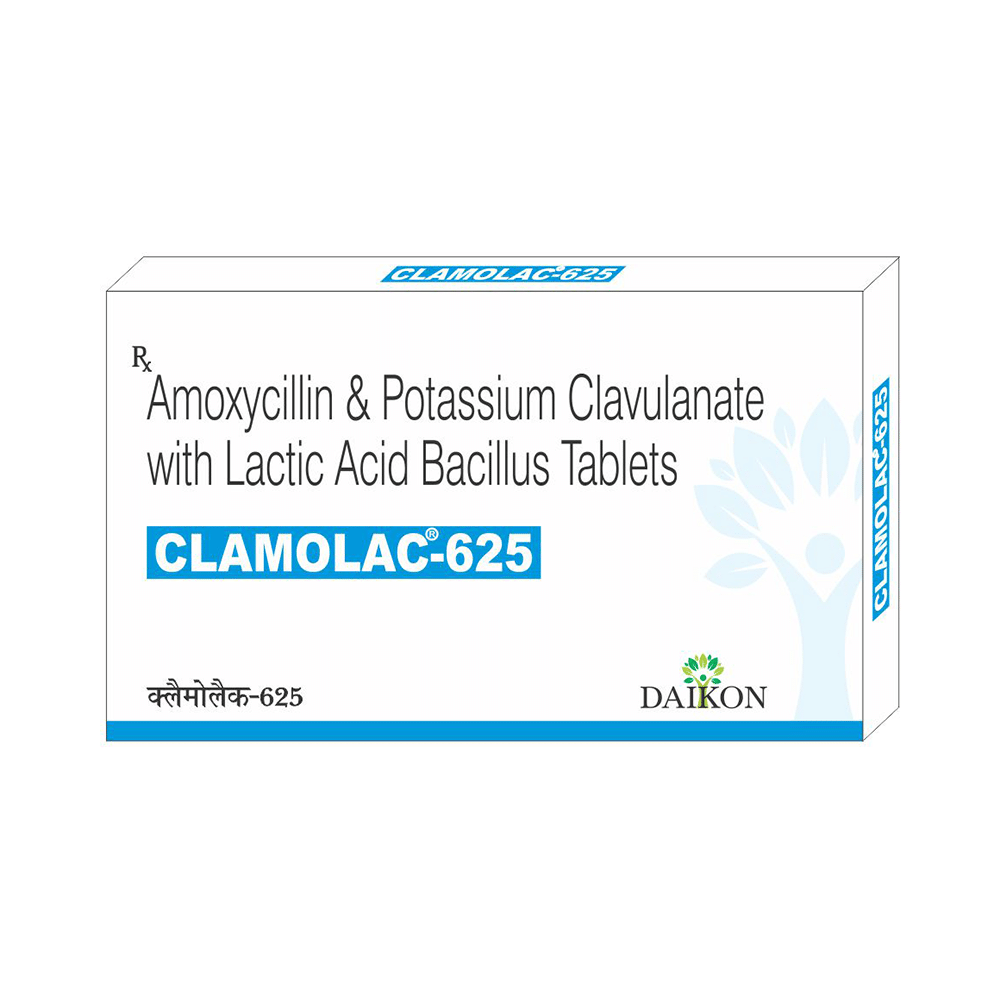 Clamolac 625 Tablet - Image 1