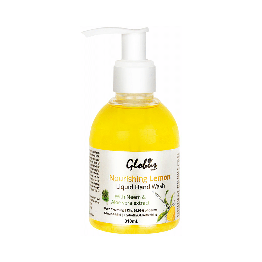 Globus Naturals Nourishing Lemon Liquid Hand Wash