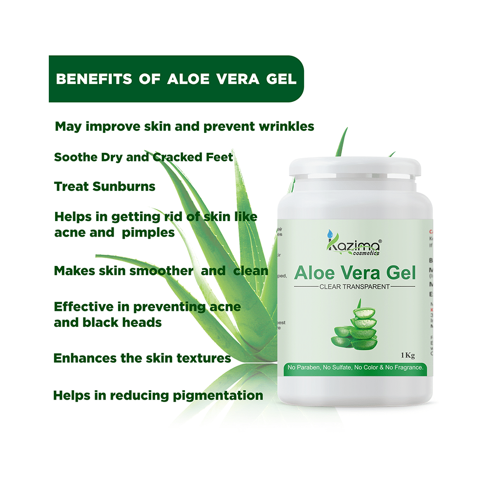 Kazima Aloe Vera Gel | Paraben & Sulphate-Free - Image 4