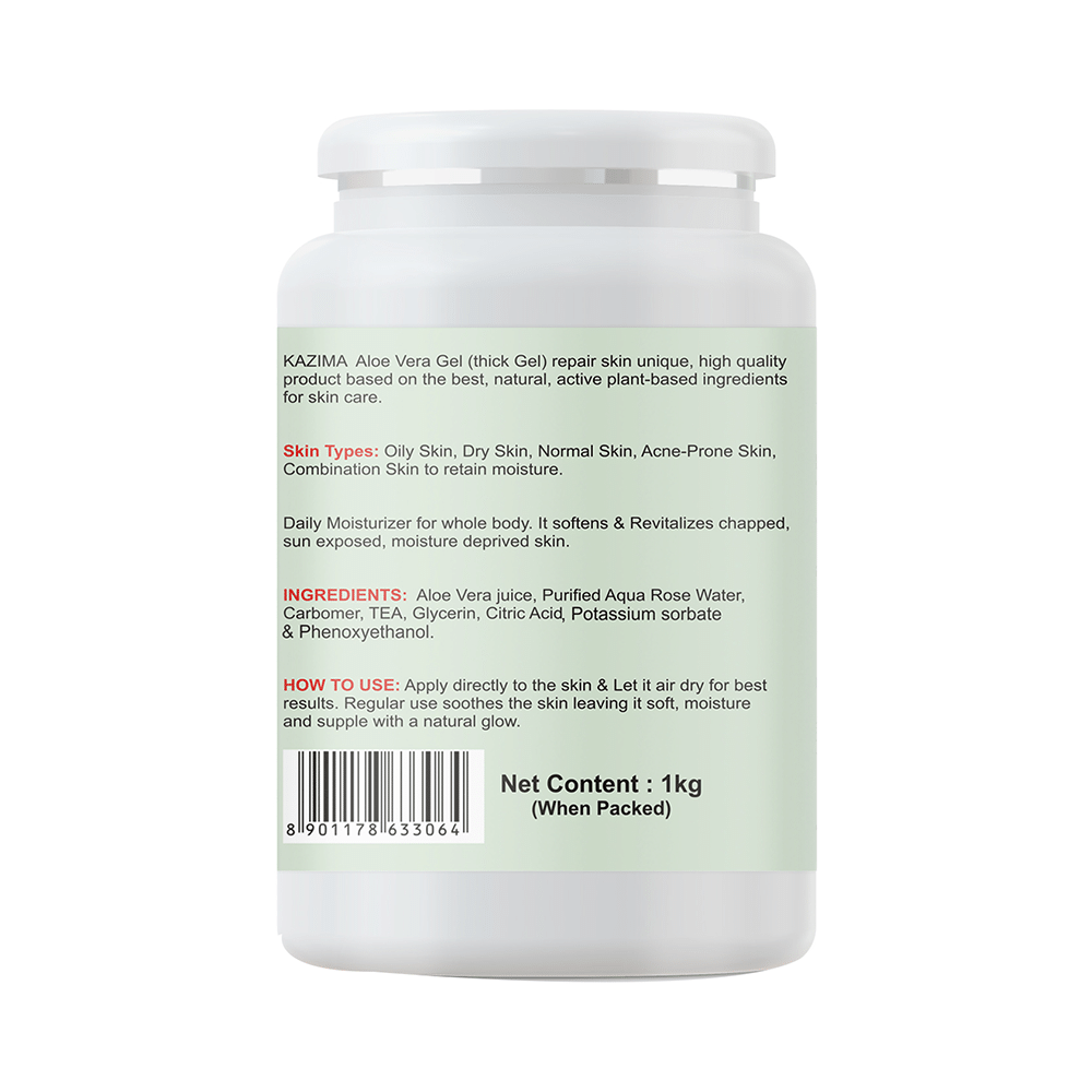Kazima Aloe Vera Gel | Paraben & Sulphate-Free - Image 3
