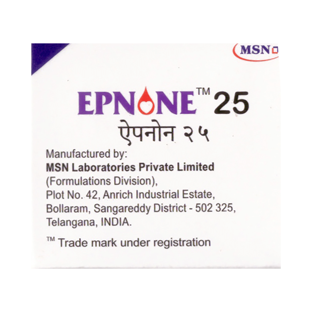 Epnone 25mg Tablet - Image 3