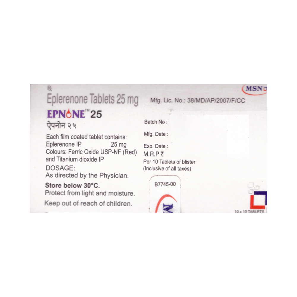 Epnone 25mg Tablet - Image 2