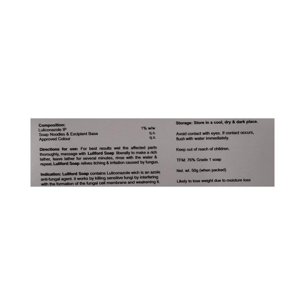 Luliford Medicated Soap - Image 2