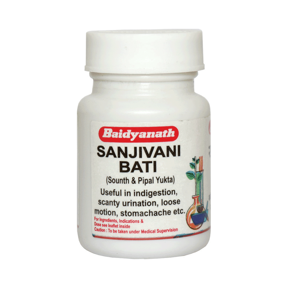 Baidyanath (Nagpur) Sanjivani Bati (Sounth & Pipal Yukta) - Image 1