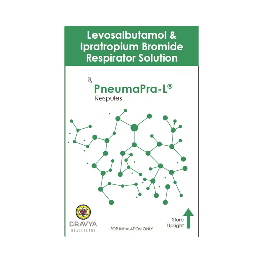 Pneumapra-L Respules (2.5ml Each) - Image 1