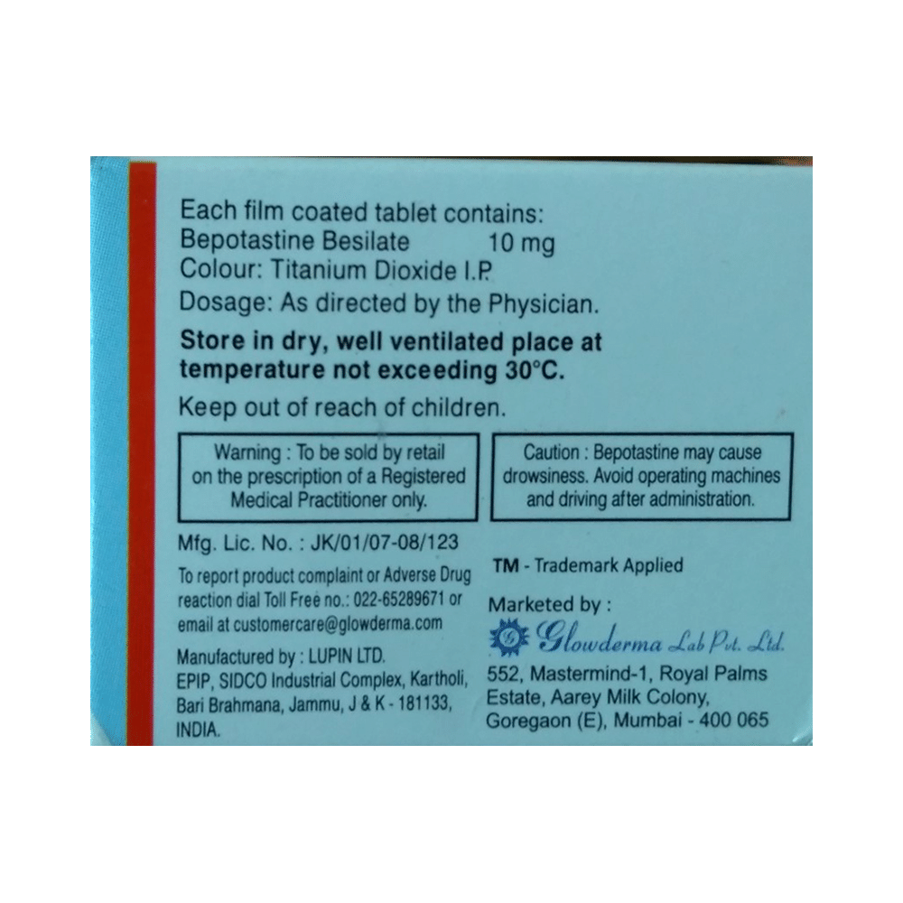 Bepozal Tablet - Image 2