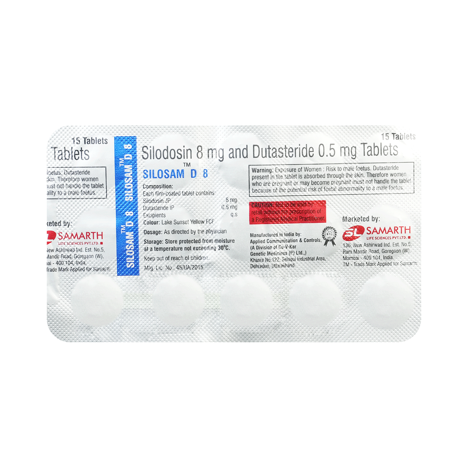 Silosam D 8 Tablet - Image 2