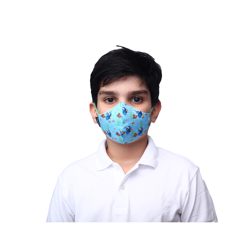 Nirvana Disney Face Covering Mask Small Monster & Nemo - Image 3