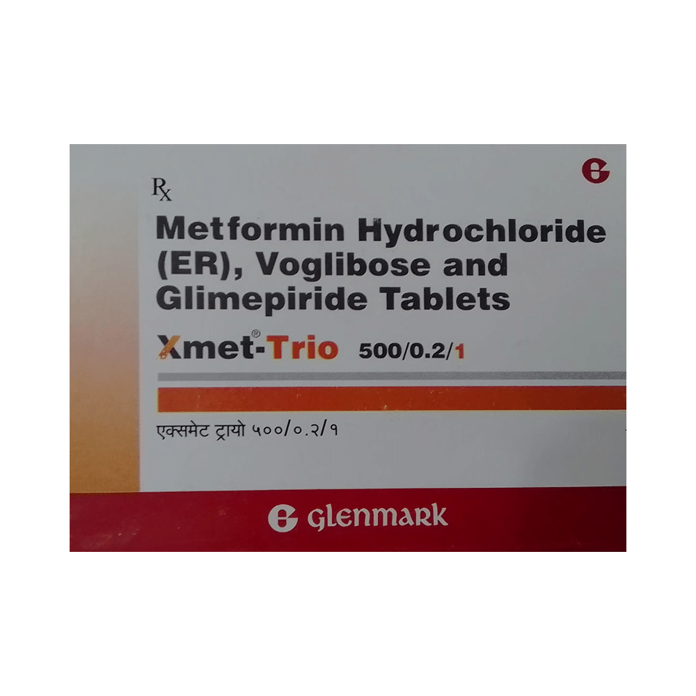 Xmet-Trio 500/0.2/1 Tablet ER - Image 1