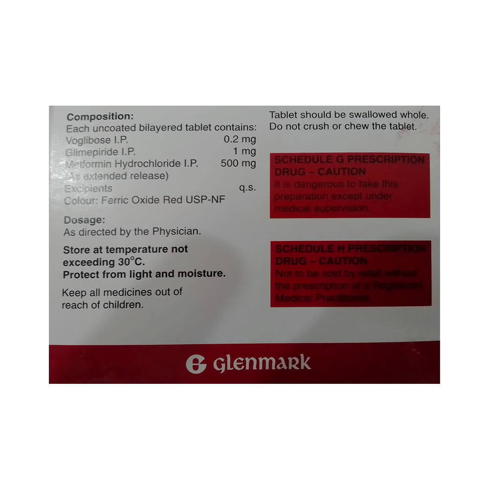 Xmet-Trio 500/0.2/1 Tablet ER - Image 2