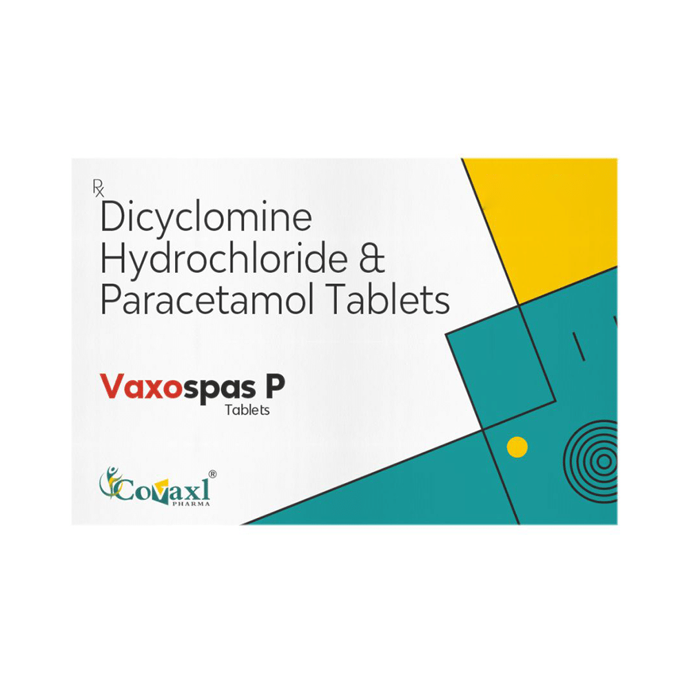 Vaxospas P 20mg/325mg Tablet - Image 1
