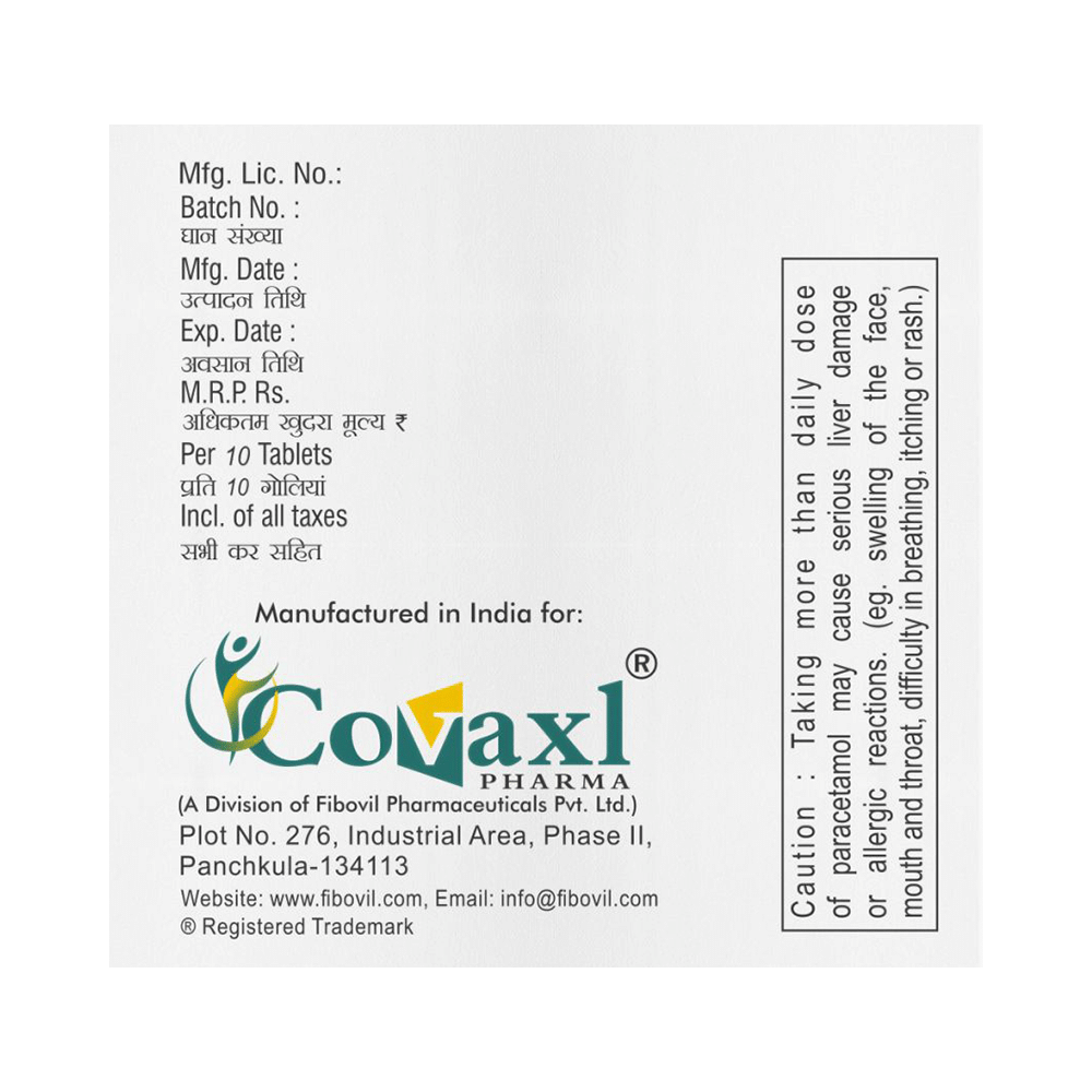 Vaxospas P 20mg/325mg Tablet - Image 3
