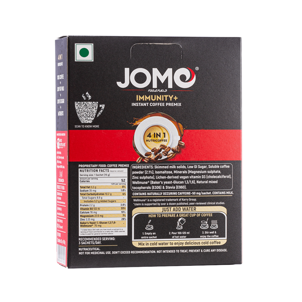 Jomo Focuz fuels Immunity + Instant Coffee Premix - Image 2