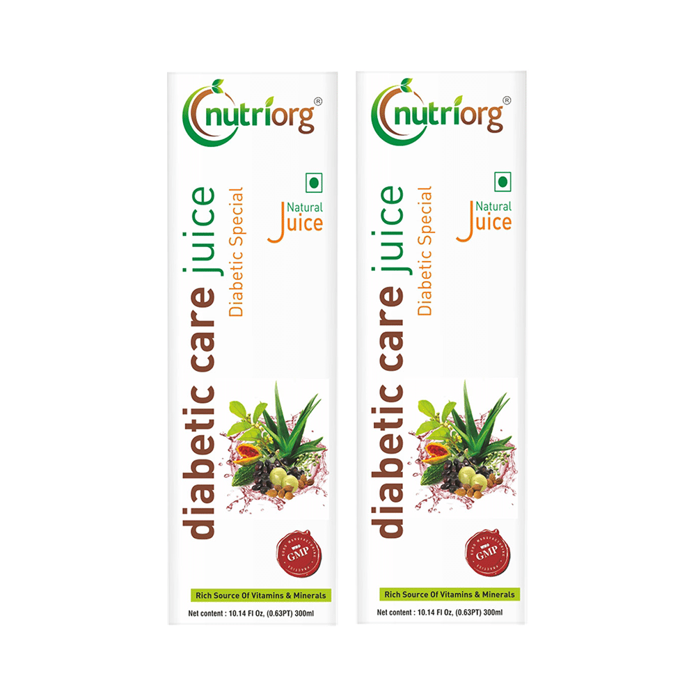 Nutriorg Diabetic Care Juice (300ml Each)