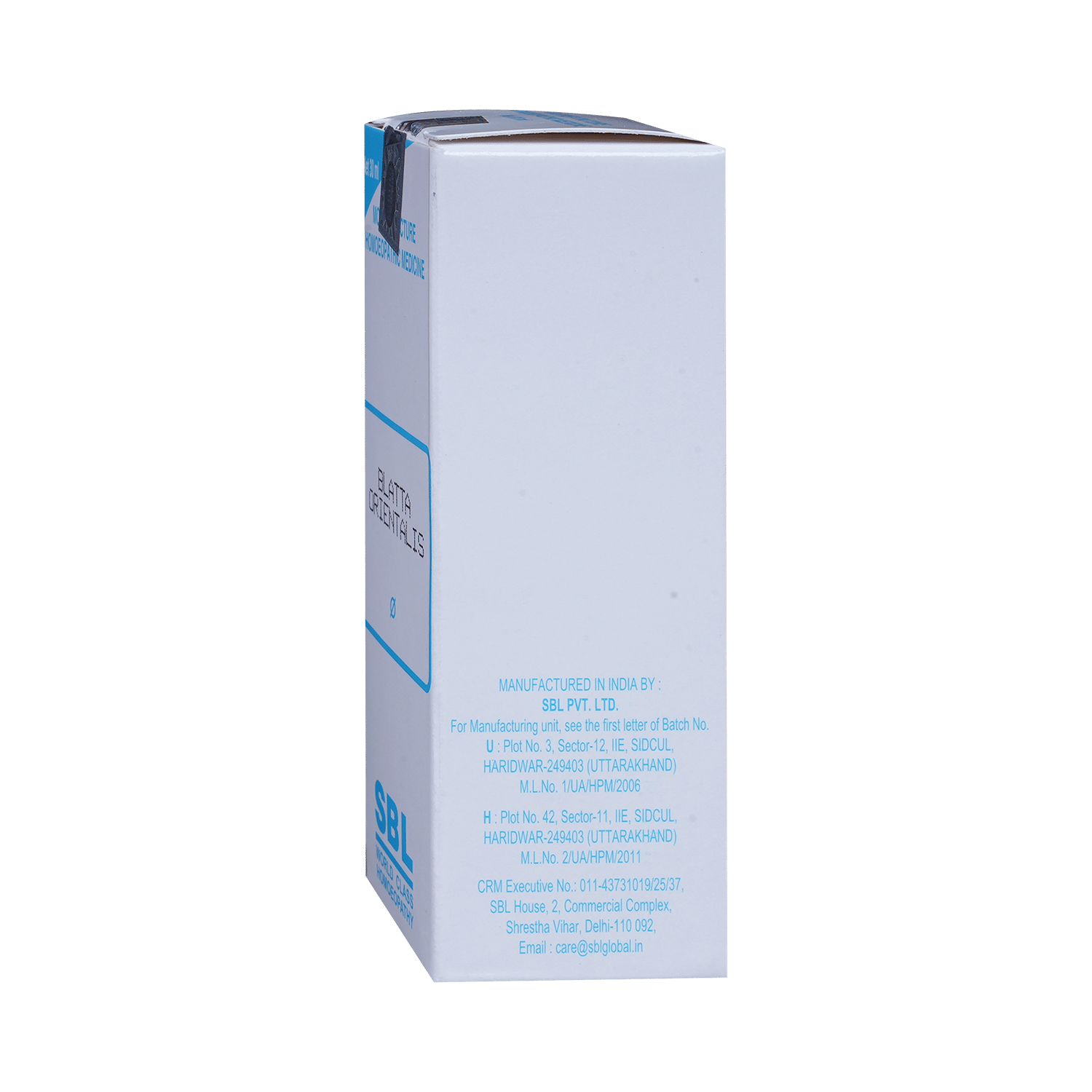 SBL Blatta Orientalis Mother Tincture Q - Image 3