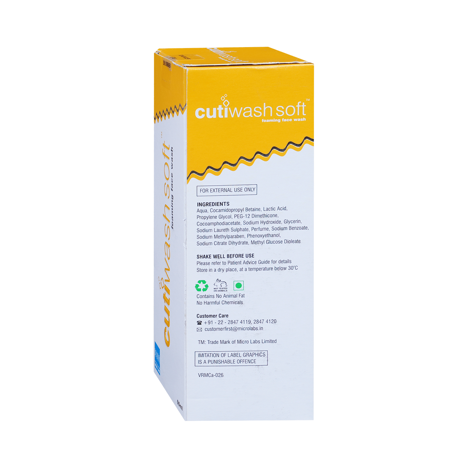 Cutiwash Soft Foaming Face Wash - Image 4