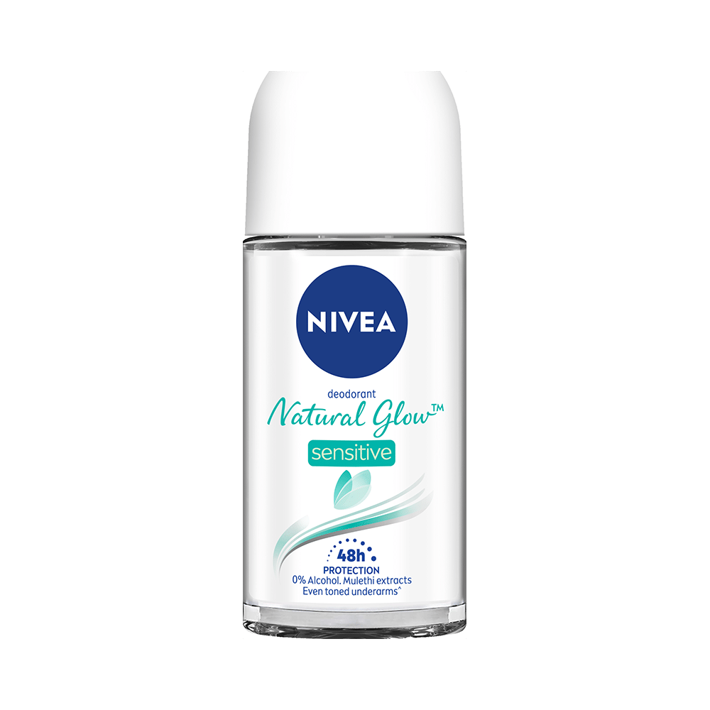 Nivea Women Deodorant Roll On Natural Glow Sensitive