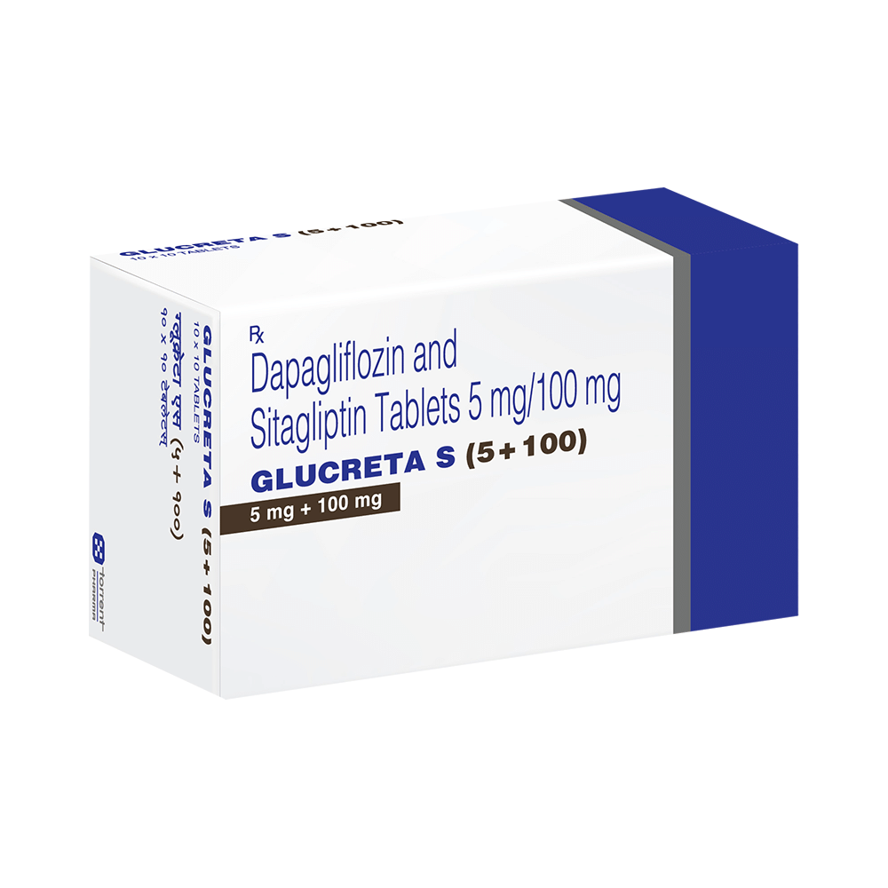 Glucreta S 5mg/100mg Tablet - Image 1