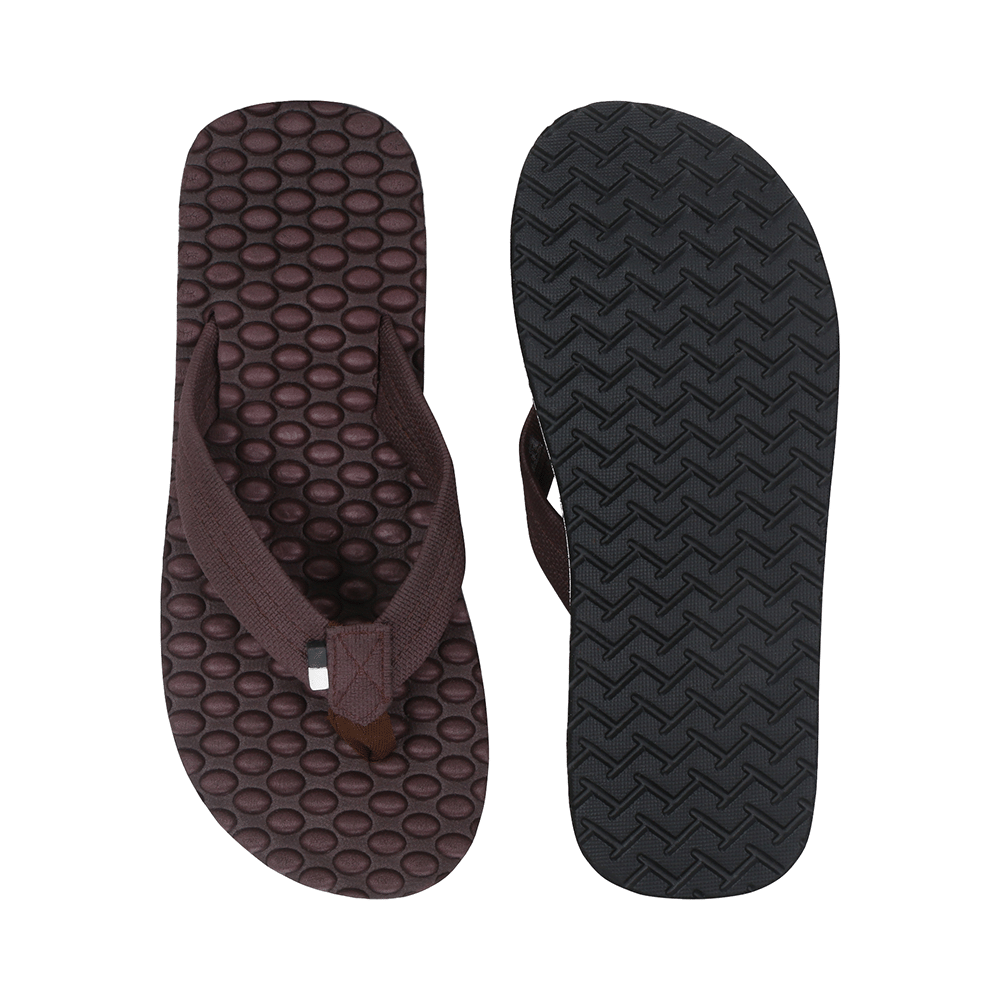 Doctor Extra Soft D30 Ortho Care House Flip-Flop Slipper for Women Brown 6 - Image 2