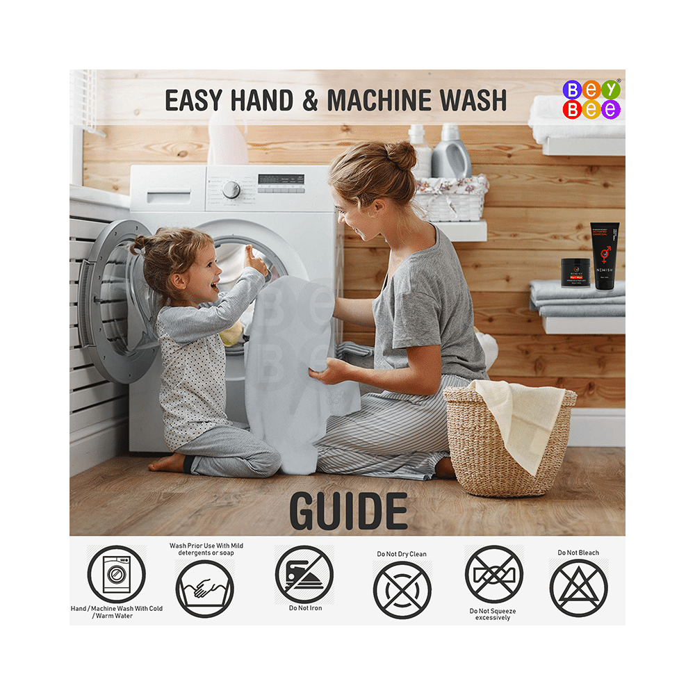 Bey Bee Waterproof Baby Bed Protector Dry Sheet for Toddlers (100cm X 70cm) Medium Sea Green - Image 4