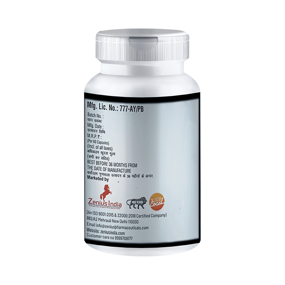 Zenius Anti Addiction Capsule for Nasha Mukti/Alcohol de Addiction - Image 3
