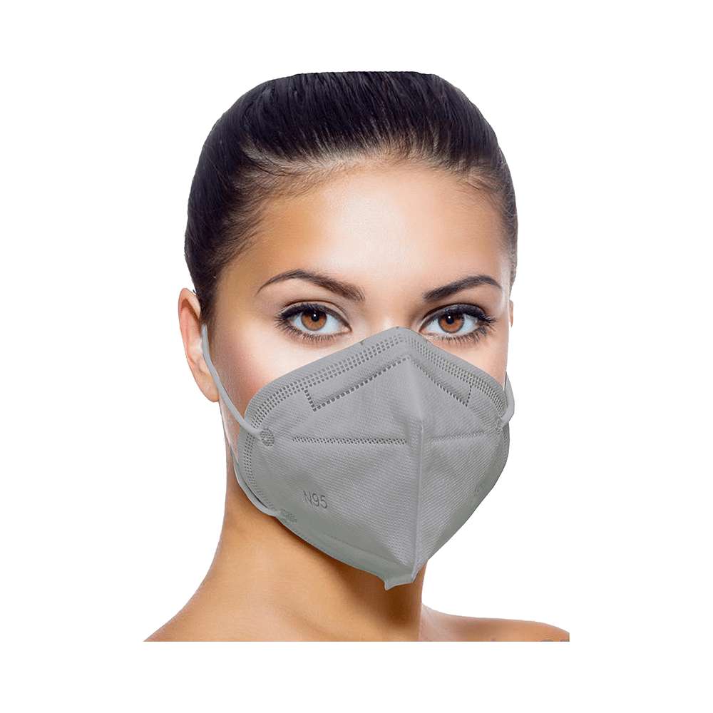 Protectorr N95 UV Sterilized 5 Layer Protection Mask Grey - Image 1