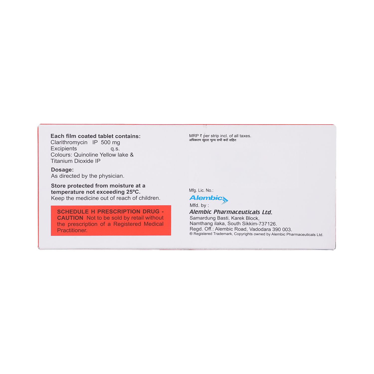 Cloff 500 Tablet - Image 3