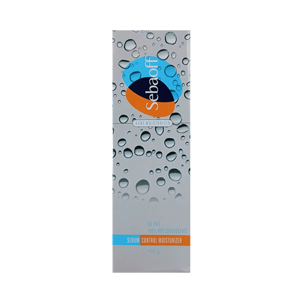 Sebaoff Acne Moisturizer Gel | Controls Sebum Production | Oil-Free - Image 1