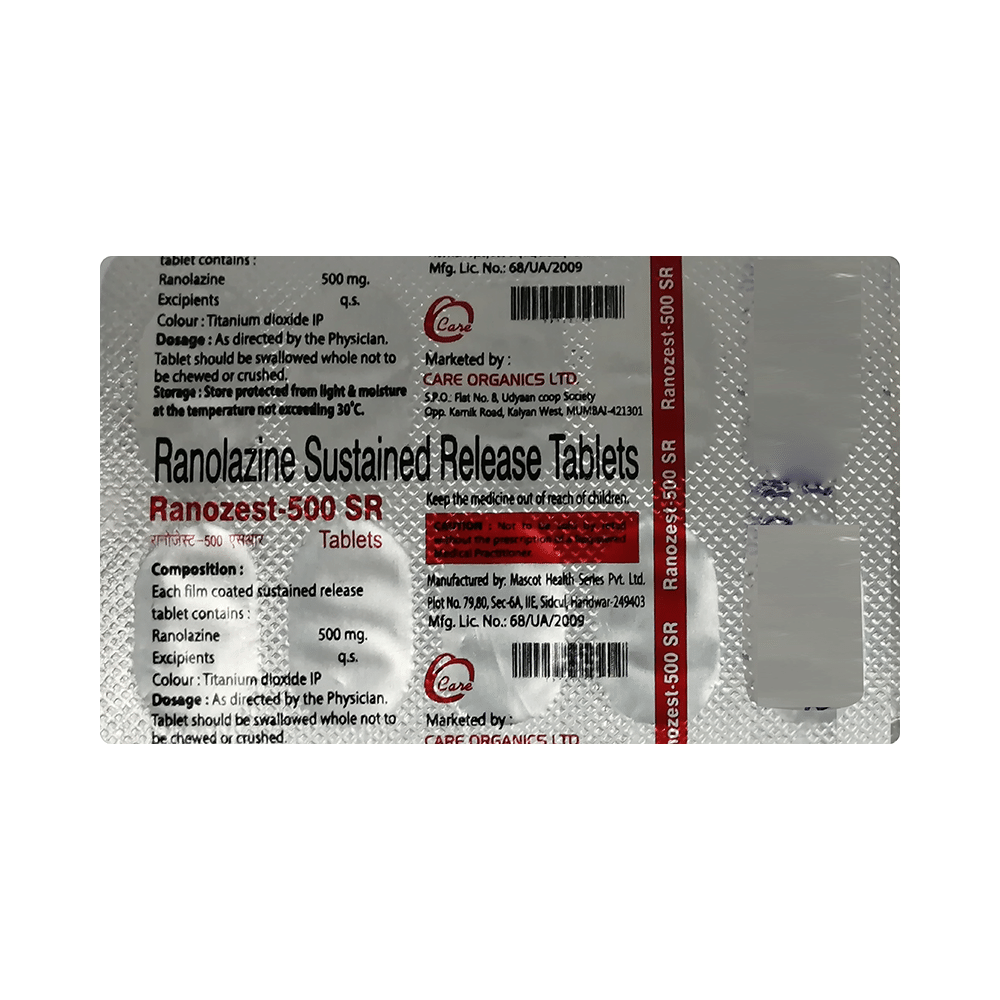 Ranozest 500 SR Tablet - Image 1