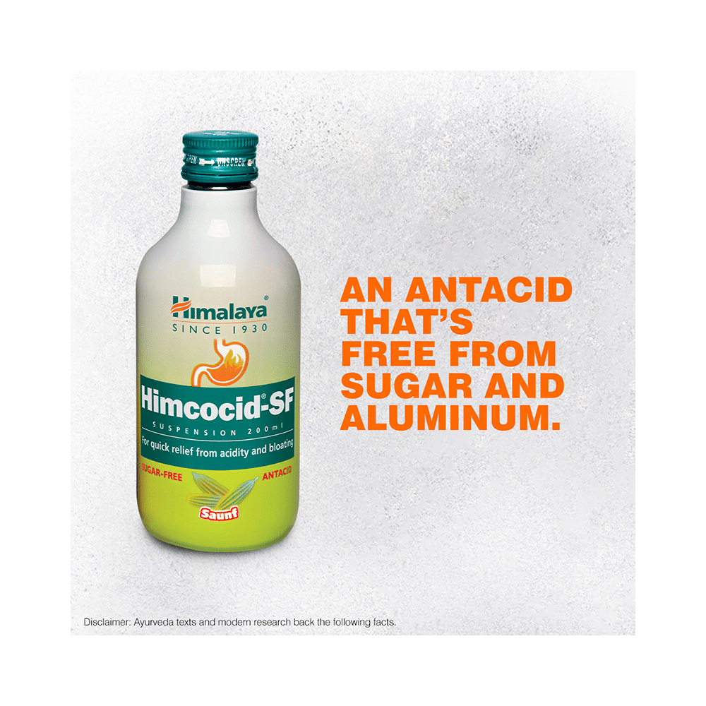 Himalaya Himcocid Sugar Free Suspension| Antacid Saunf - Image 5