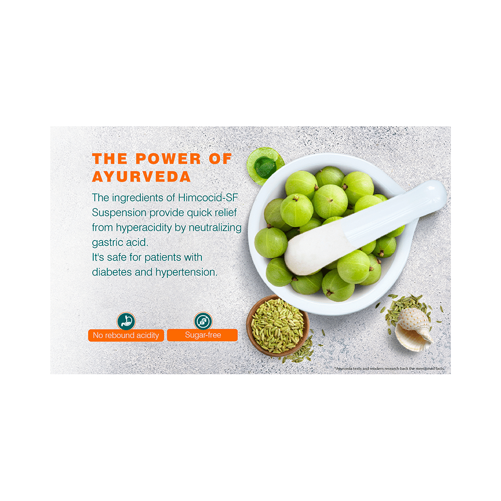 Himalaya Himcocid Sugar Free Suspension| Antacid Saunf - Image 10