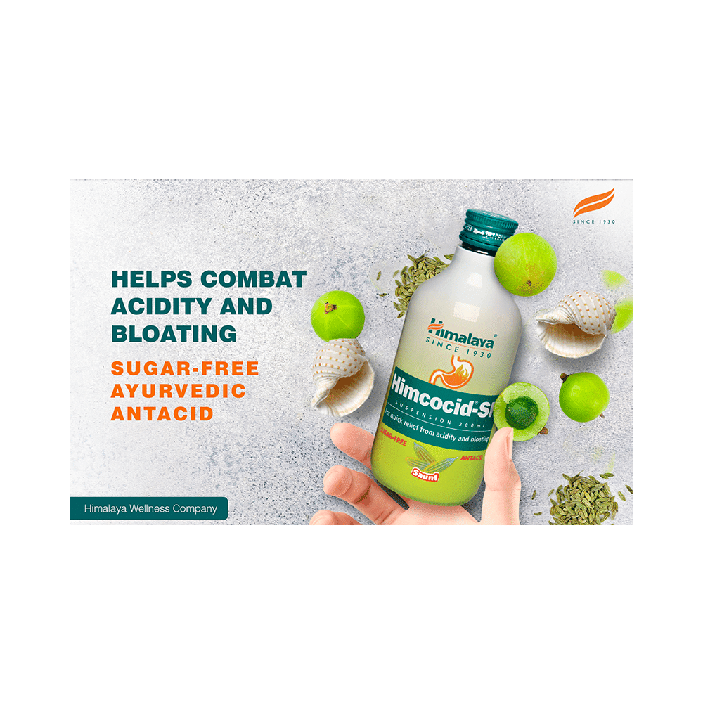 Himalaya Himcocid Sugar Free Suspension| Antacid Saunf - Image 8