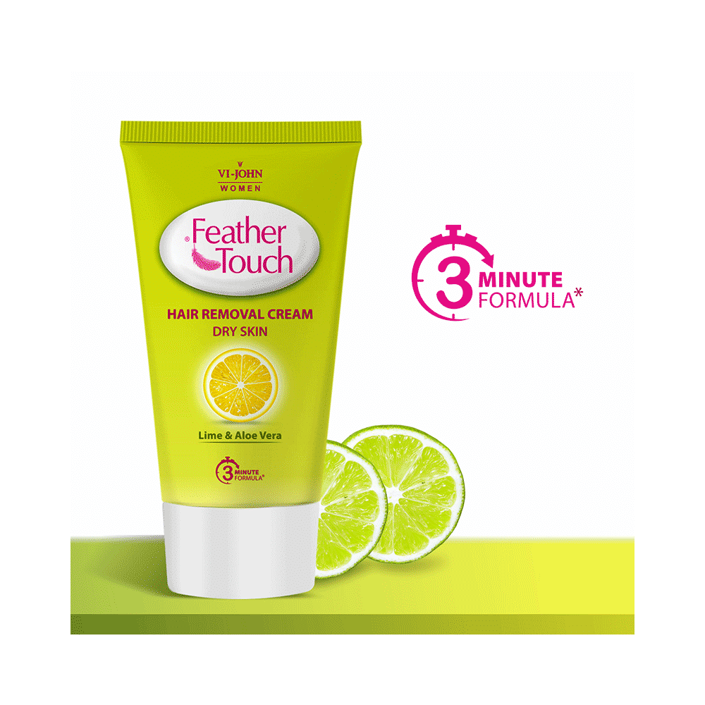 Vi-John Feather Touch Hair Removal Cream Lime & Aloe Vera - Image 6