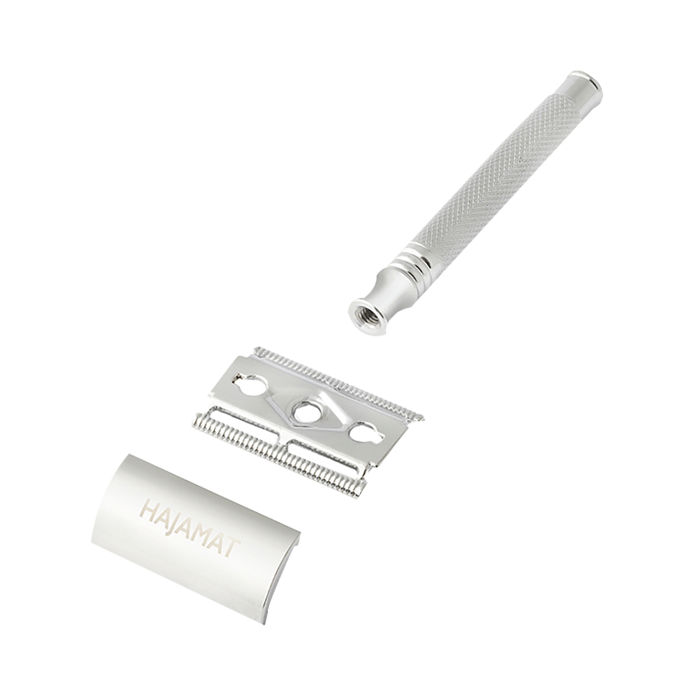 Hajamat Spade Double Edge Safety Razor Chrome - Image 4