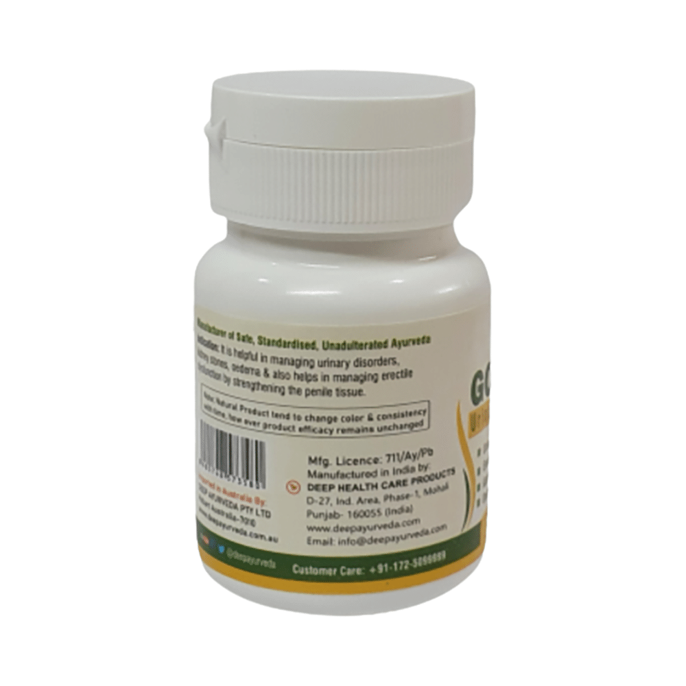 Deep Ayurveda Gokhshur Urinary Genital Support Extract Based Capsule - Image 2