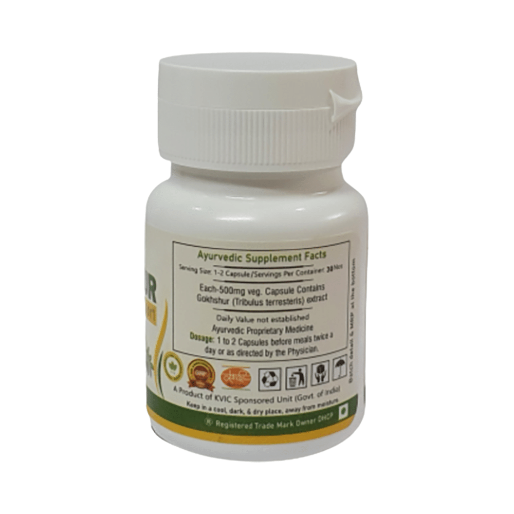 Deep Ayurveda Gokhshur Urinary Genital Support Extract Based Capsule - Image 3