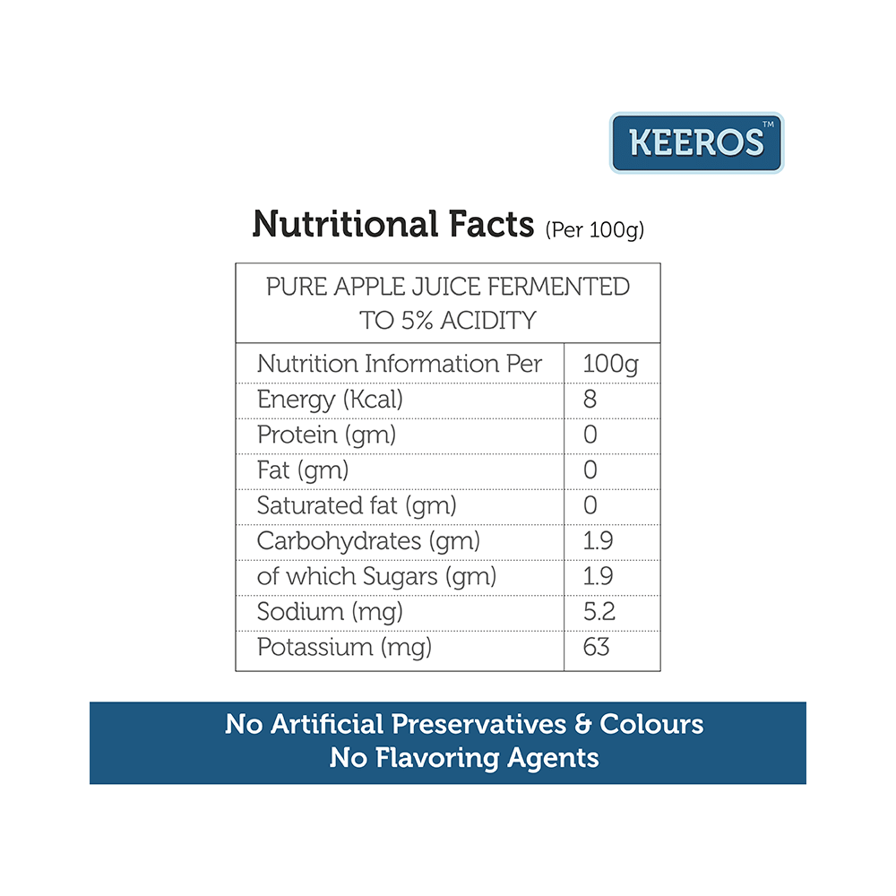 Keeros Pure Superdrink Apple Cider Vinegar (500ml Each) - Image 3