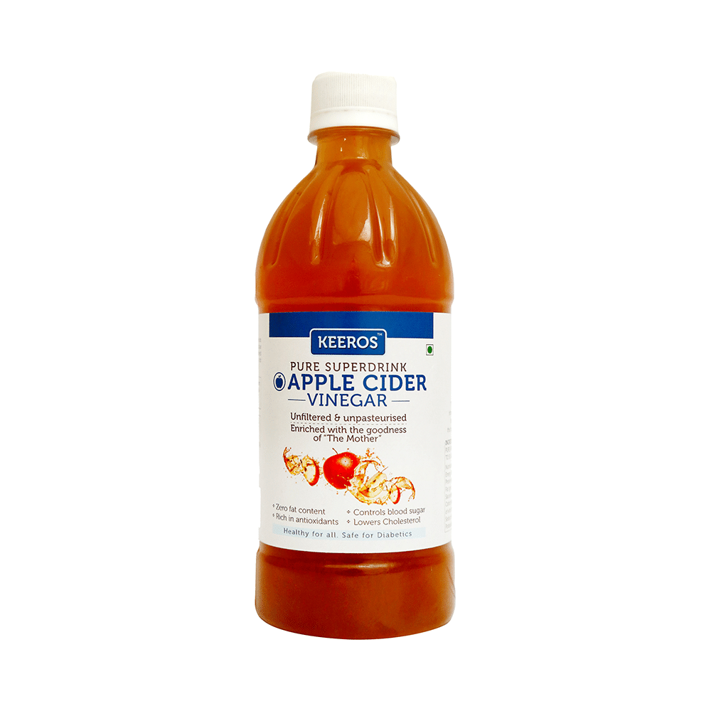 Keeros Pure Superdrink Apple Cider Vinegar (500ml Each) - Image 1