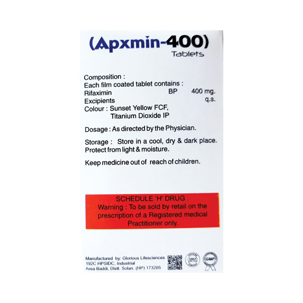 Apxmin 400 Tablet - Image 2
