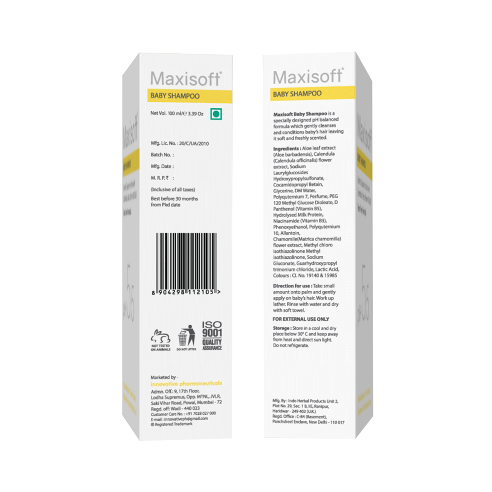Maxisoft Baby Shampoo (100ml Each) - Image 3