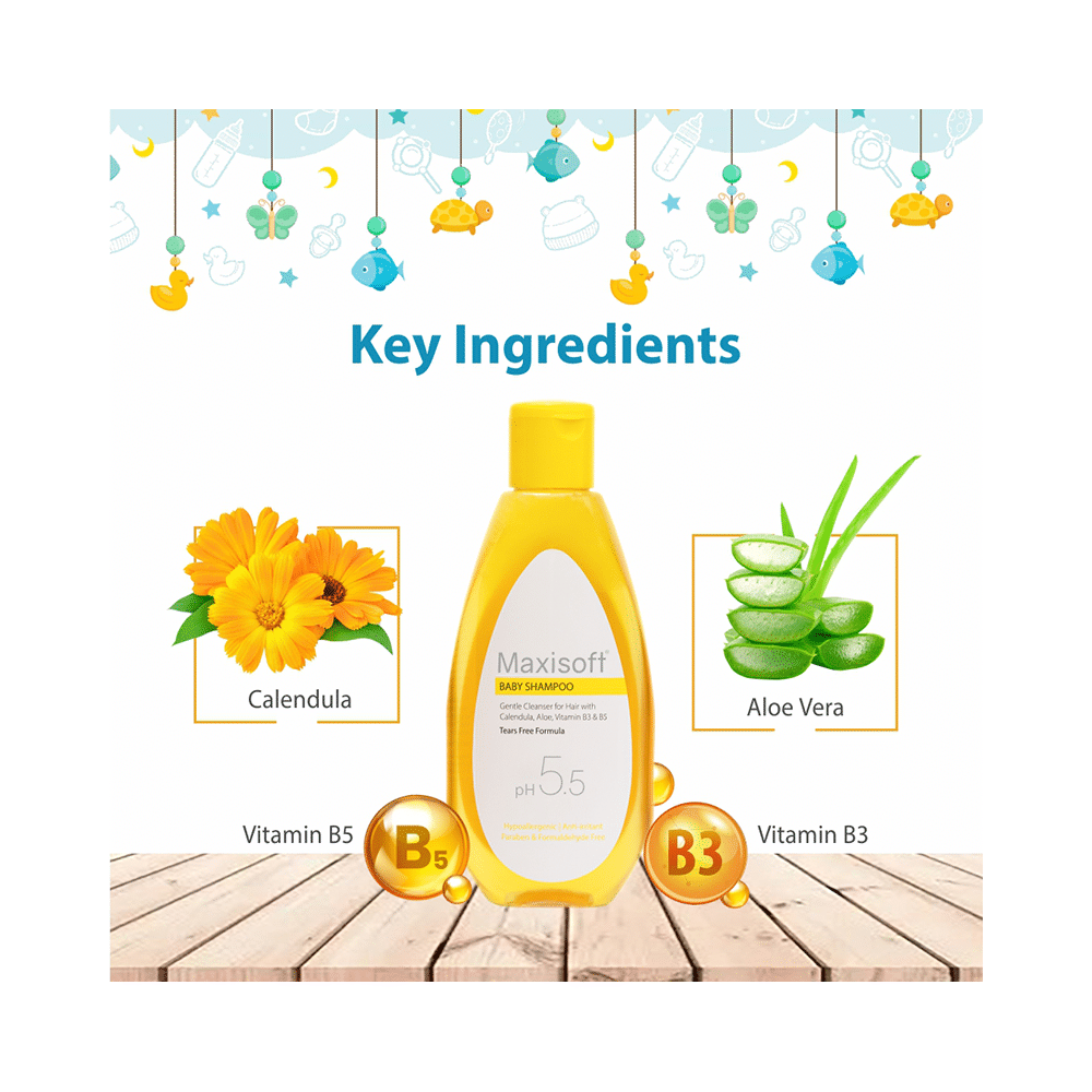 Maxisoft Baby Shampoo (100ml Each) - Image 5