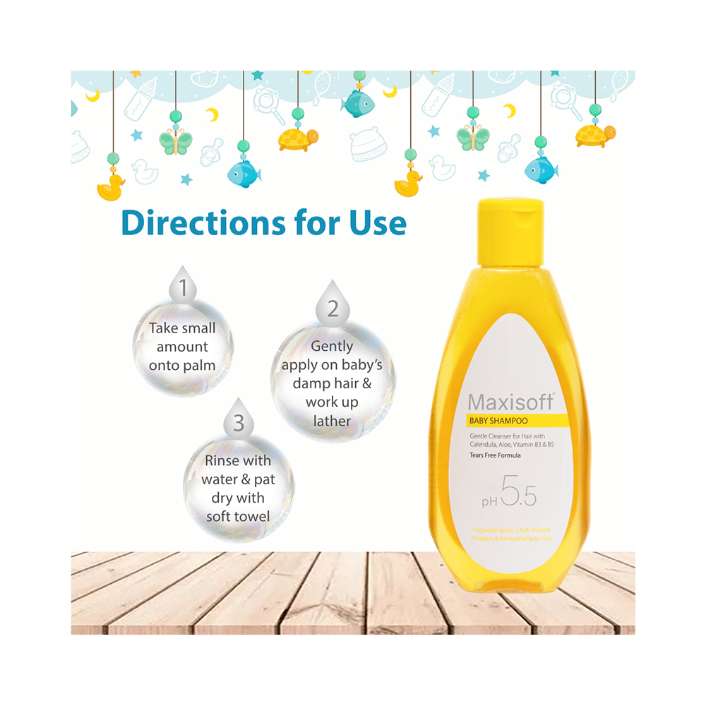 Maxisoft Baby Shampoo (100ml Each) - Image 8