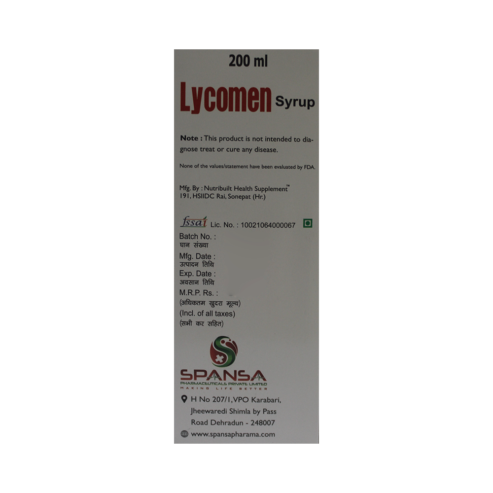 Lycomen Syrup - Image 3