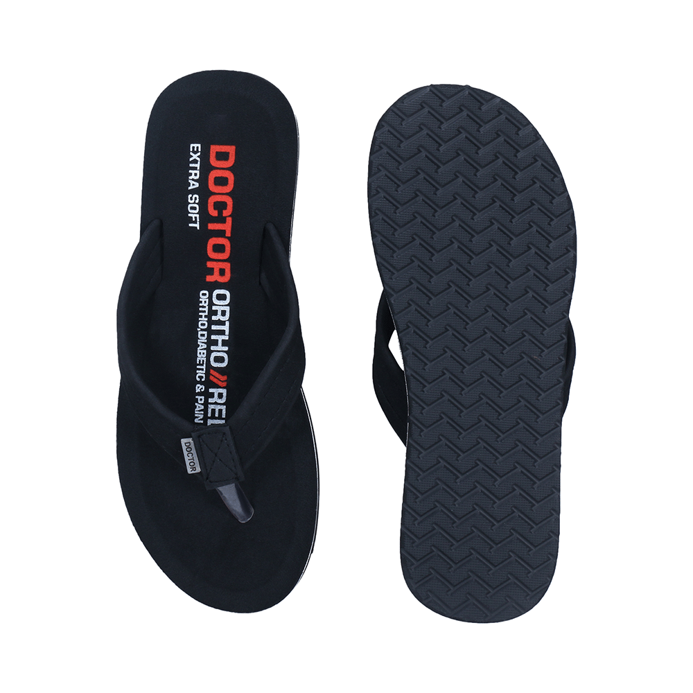 Doctor Extra Soft D 15 House Slipper for Women's Black 7 - Image 5